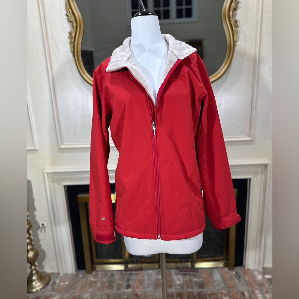 Mountain Hardwear AR Shield Jacket Red Fleece Lined Women’s‎